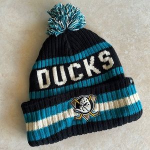 Anaheim Mighty Ducks '47 Knit Beanie (NWT)